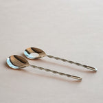 Ankara Twisted Salad Servers by MESO - Resonant- Meso