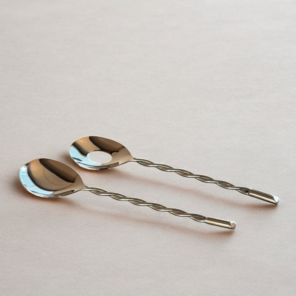 Ankara Twisted Salad Servers by MESO - Resonant- Meso