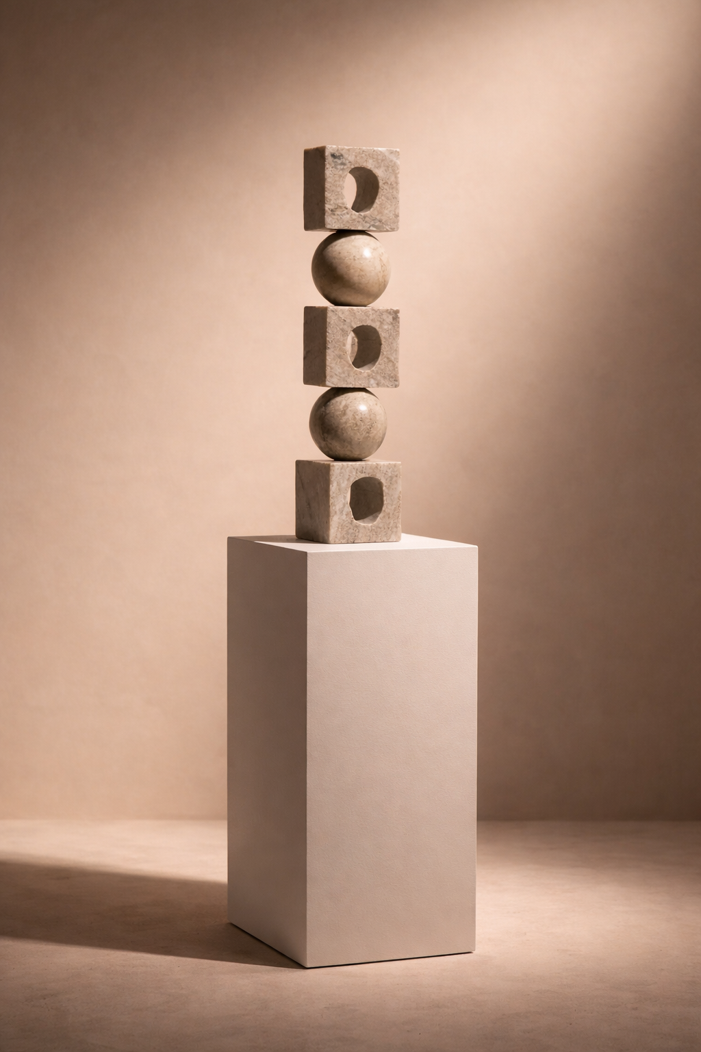 Totem Marble Object by MESO - Resonant