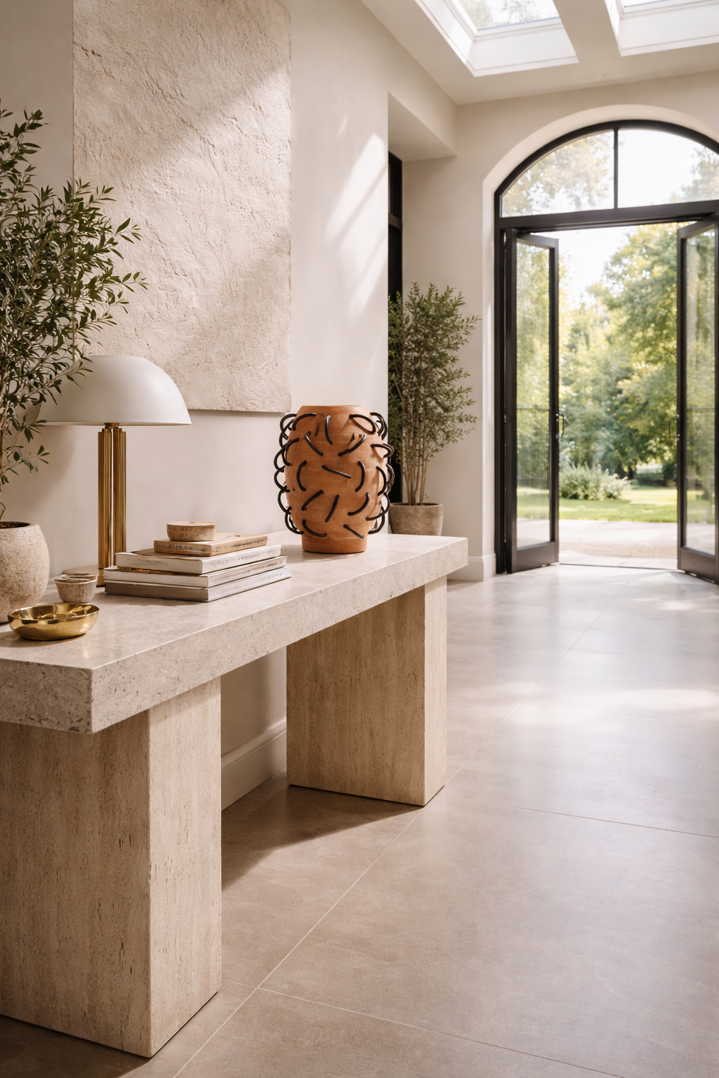 Nada Terracota Vessel by Diego Olivero Studio - Resonant
