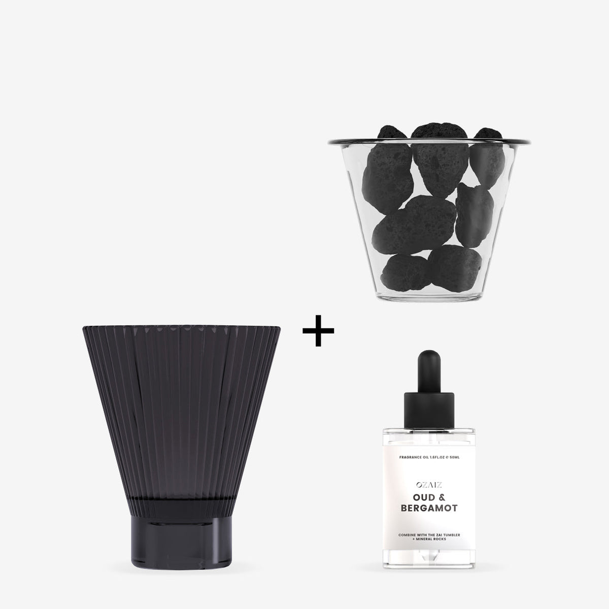 ZAI Lava Rock Diffuser - Fig & Flowers - Resonant- Oaziz Candles