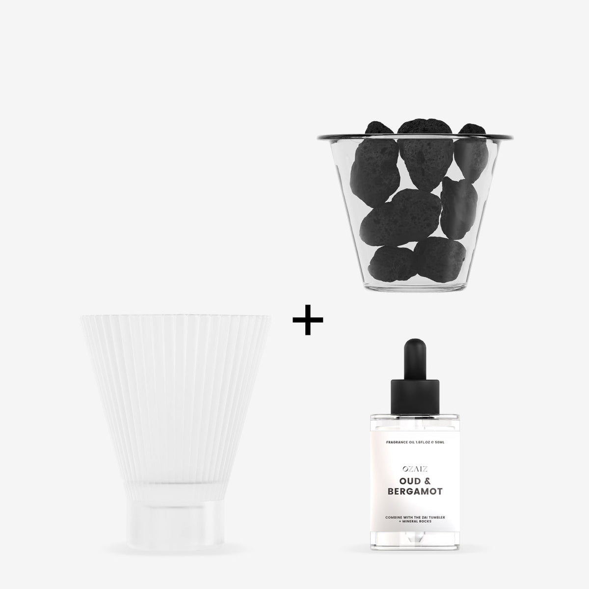 ZAI Lava Rock Diffuser - Fig & Flowers - Resonant- Oaziz Candles