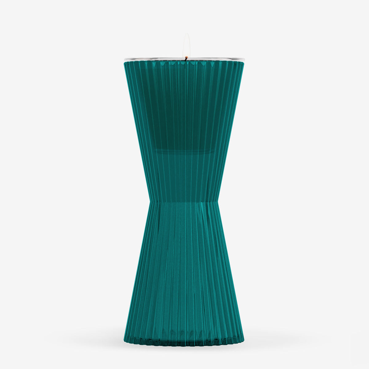 AIZ Candle - Cedar & Black Cherry - Resonant- Oaziz Candles - Teal / Cedar & Black Cherry