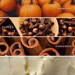 Pumpkin Spice Soy Candle - Ceramic Pumpkin Jar - 8 oz - Resonant- Sweet Water Decor