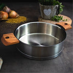 Saute pan with lid - Resonant- Cristel Cookware