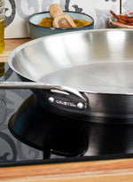 Cristel Cookware Sainless Steel Frying Pans - Set of 2 - Resonant
