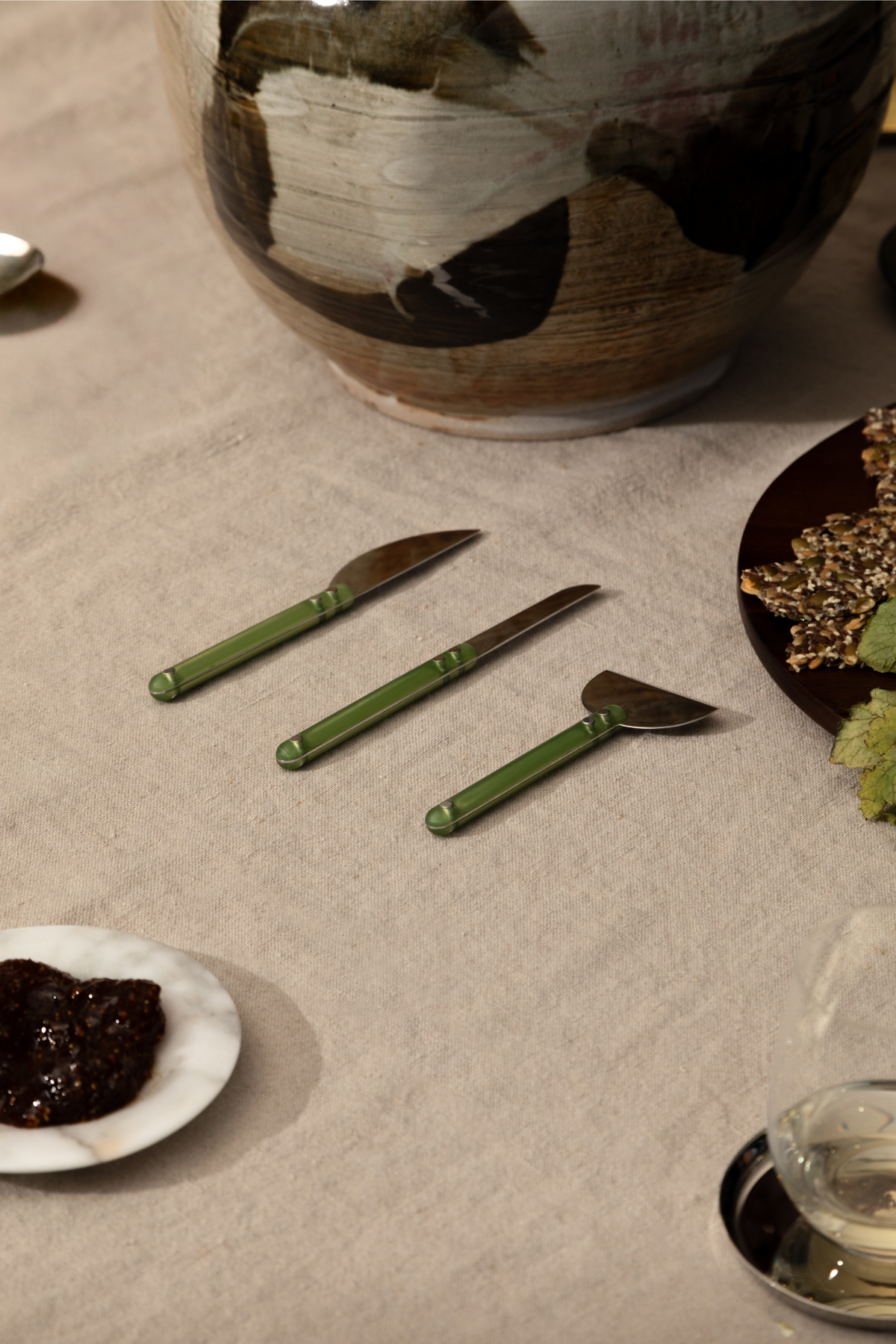 Wedge Cheese Knives - Resonant-Holcomb Studio