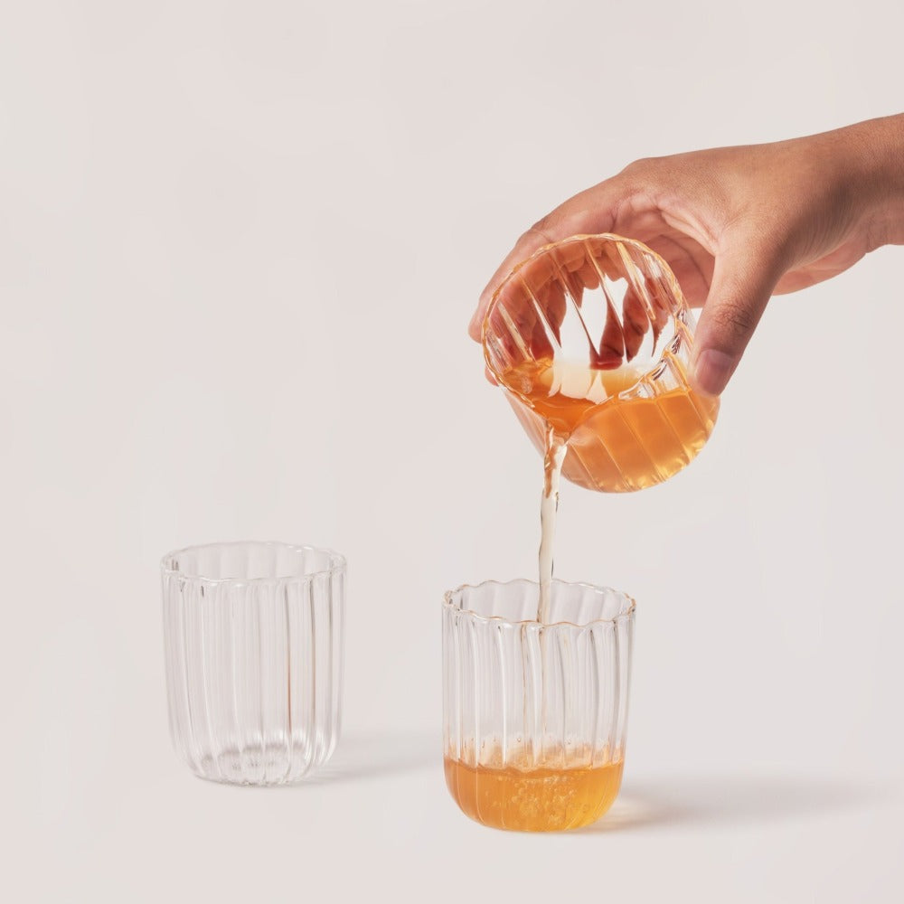 Kira Short Tumbler - set of 4 by Fleck India - Resonant