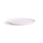 Flat Salad/Dinner Plate | Edan 9.4" - Matte White Stoneware Set - Resonant- Gharyan Stoneware