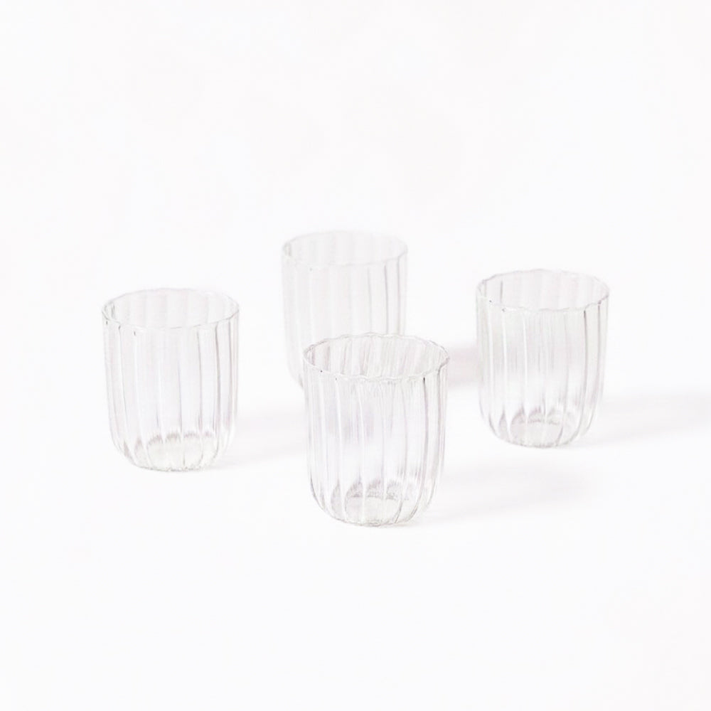 Kira Short Tumbler - set of 4 by Fleck India - Resonant