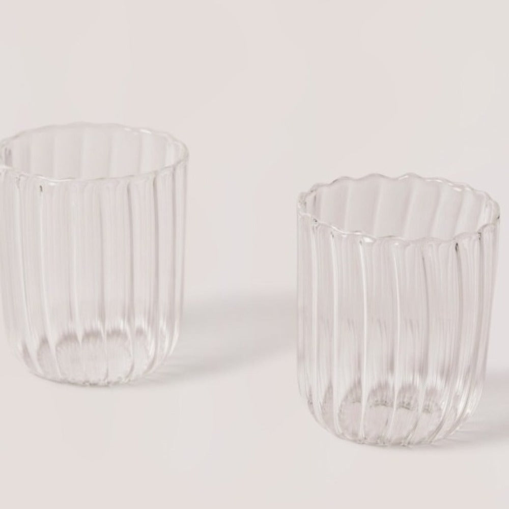Kira Short Tumbler - set of 4 by Fleck India - Resonant