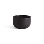 Dinner Bowl | Youlha 25 oz - Matte Black Stoneware Set - Resonant- Gharyan Stoneware