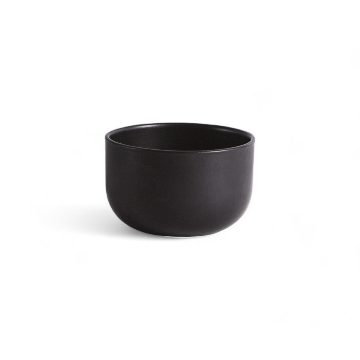 Dinner Bowl | Youlha 25 oz - Matte Black Stoneware Set - Resonant- Gharyan Stoneware