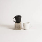 S/4 Tunisian Mug - Matte Black - Resonant- Gharyan Stoneware