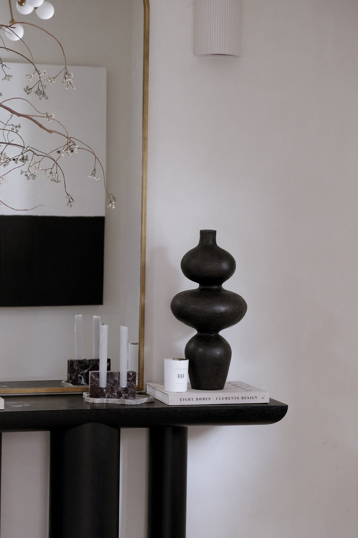 Sewu Vessel Charcoal - Resonant