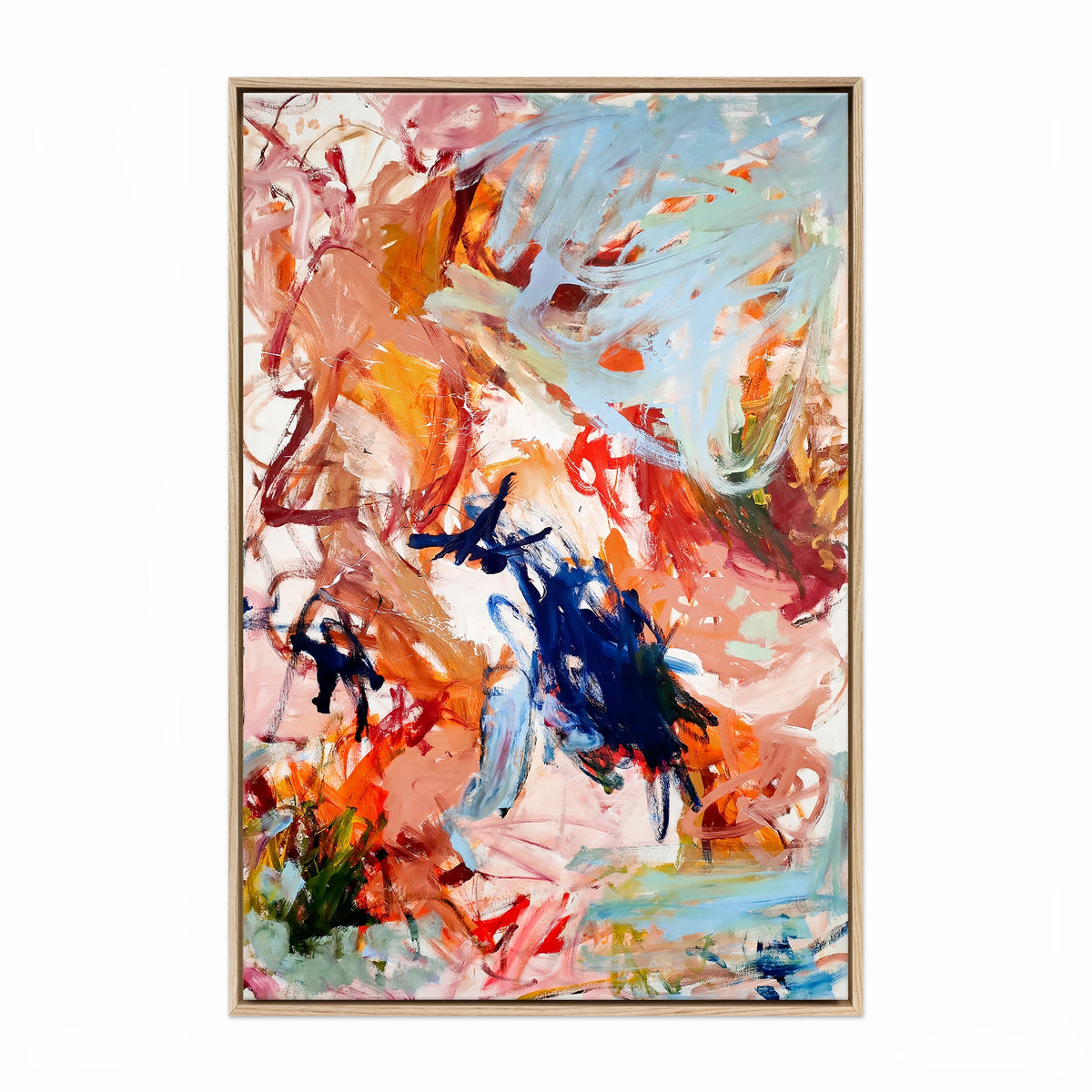 Dream Big by Emily Starck Framed Canvas Wall Art - Resonant- Art Collectiv