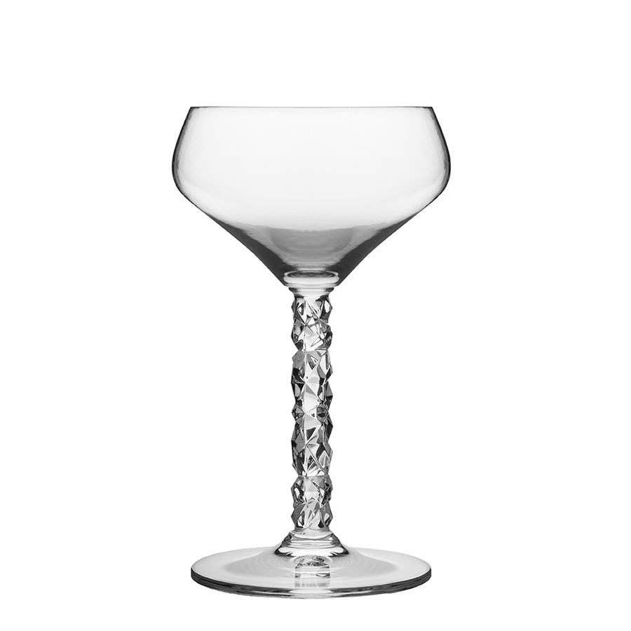 Carat Coupe - Set of 2: Modern Cut Crystal Elegance by Lena Bergström.