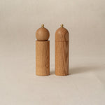 Pepper and Salt Mill Pair in oak - Resonant