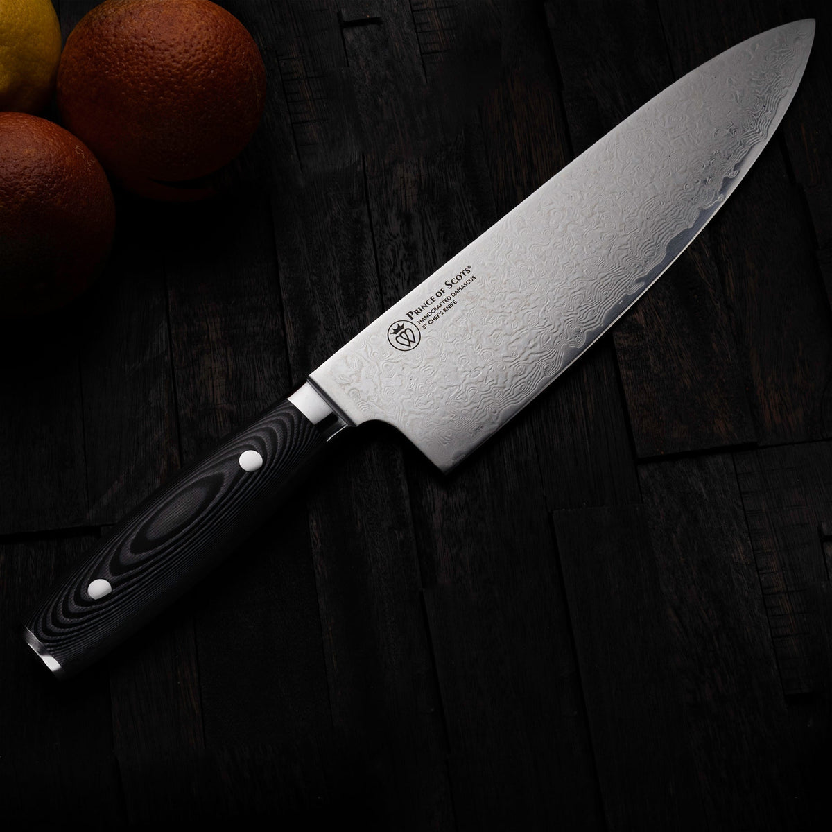 Damascus Knife 4 Piece Gift Set - Resonant