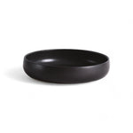 Stoneware Pasta/Salad Plate | Edan 7.9" - Matte Black - Resonant- Gharyan Stoneware