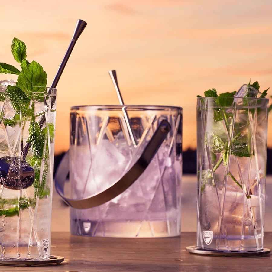 City Ice Bucket - Resonant- Orrefors