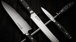 Damascus Knife 4 Piece Gift Set - Resonant