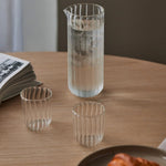 Kira Glass Pitcher by Fleck India - Resonant