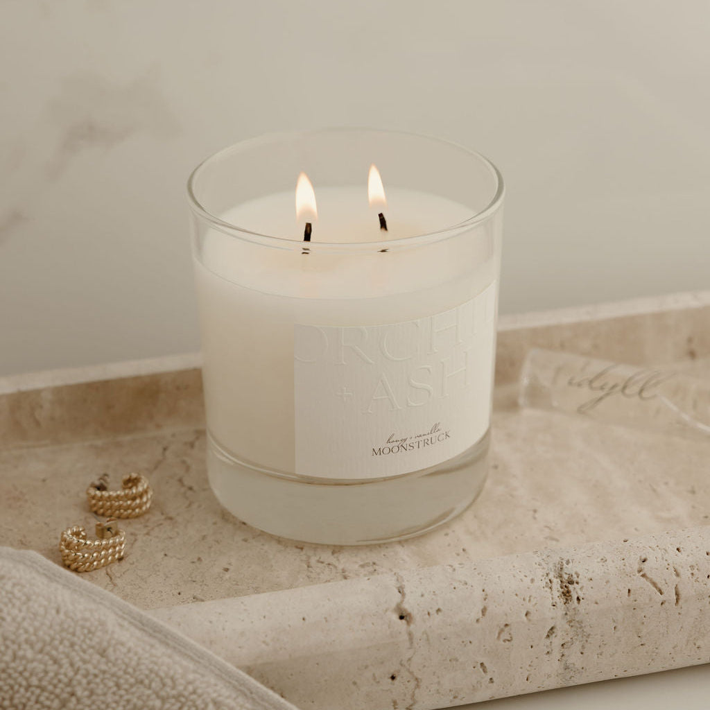 honey + vanilla | MOONSTRUCK Natural Candle - Resonant- Candle
