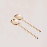 Loop Salad Servers - Resonant- Fleck India