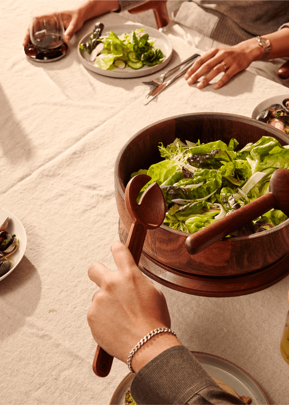 Holcomb Studio ​Dot Salad Bowl - Resonant