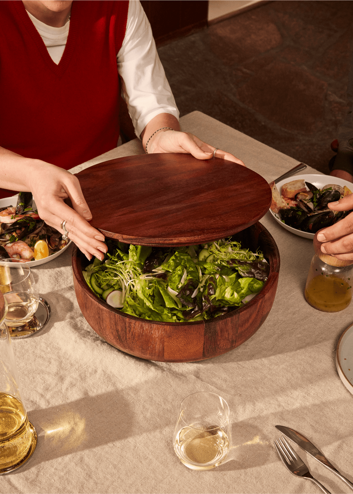 Holcomb Studio ​Dot Salad Bowl - Resonant