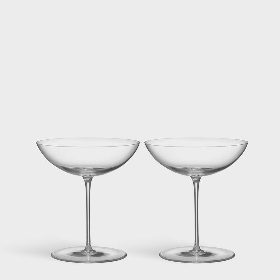 Geometry Cocktail Set of 2: Sculptural Elegance by Claesson Koivisto Rune.