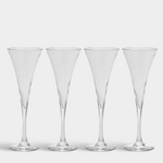 Helena Champagne - Set of 4 - Resonant- Orrefors