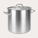 Cristel Cookware Large Stockpots with lids - 3 Sizes - Resonant