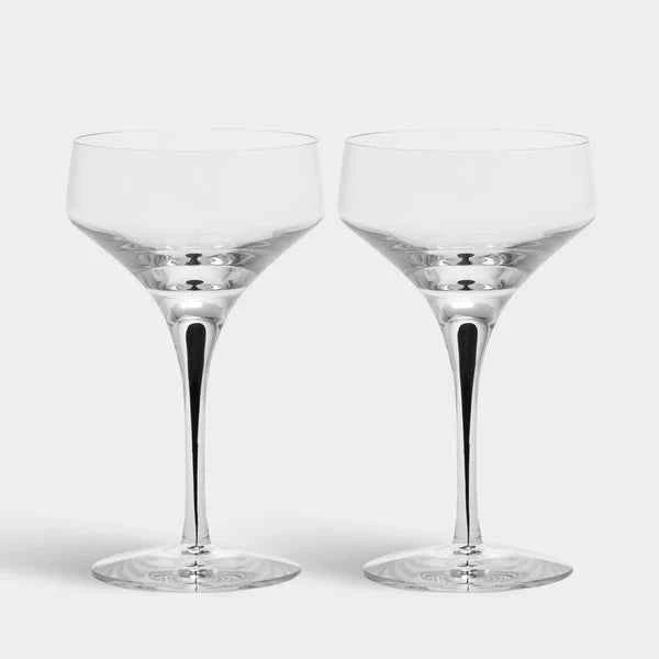 Metropol Coupe Glasses  - Set of 2