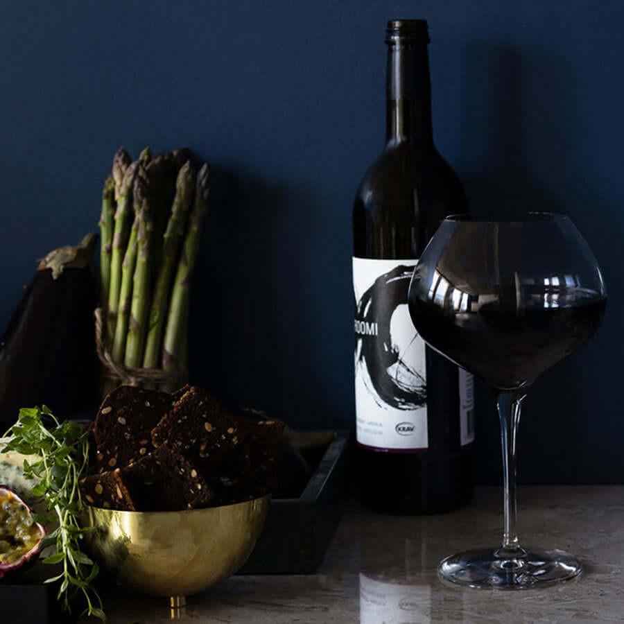 Elevate Your Sipping Experience with the Orrefors Kosta Boda Wine Glass Set - Set of 4