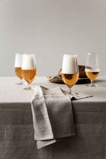 Elevate Your Drinking Experience with Premium Orrefors Beer Lager Glasses - 4-Pack