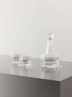 Orrefors Erik 3 - Piece Decanter Set: Modern Scandinavian Elegance for Whiskey Lovers at Resonant OrreforsSTEMWAREA Resonant ChristmasGIFTS