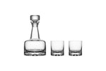 Orrefors Erik 3 - Piece Decanter Set: Modern Scandinavian Elegance for Whiskey Lovers at Resonant OrreforsSTEMWAREA Resonant ChristmasGIFTS