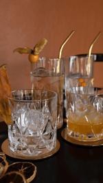 Peak Coasters - Set of 4 - Resonant- Orrefors