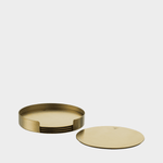 Peak Coasters - Set of 4 - Resonant- Orrefors