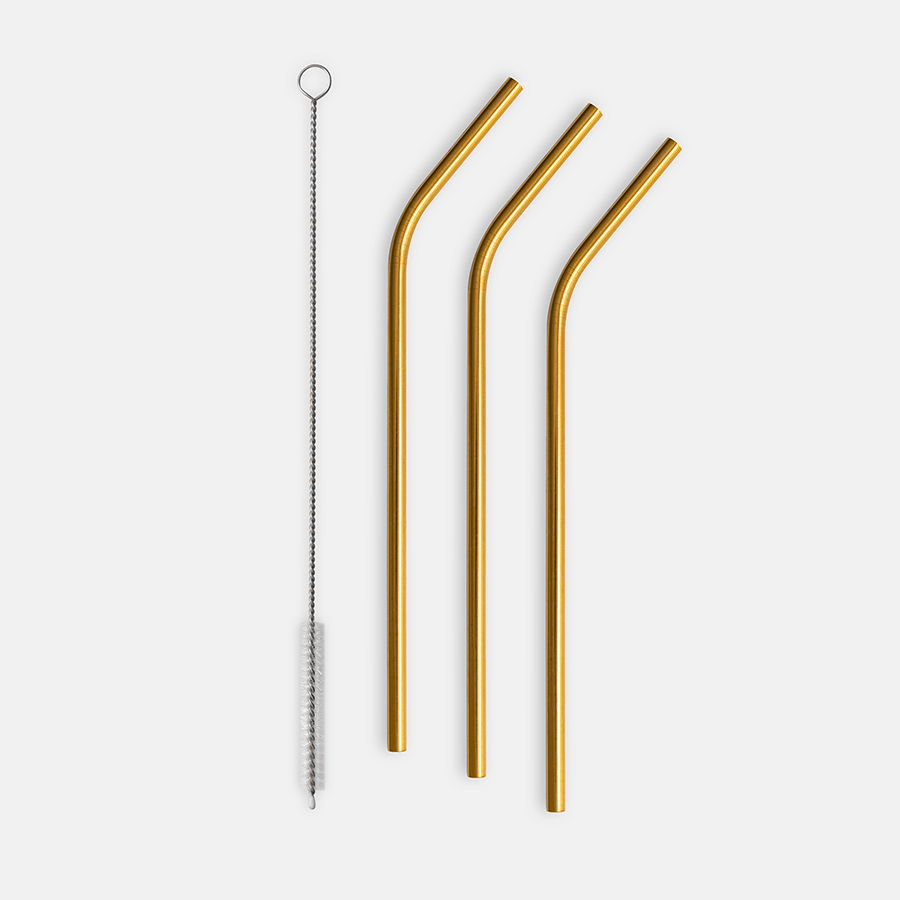 Peak Cocktail Straws - Set of 4 - Resonant- Orrefors
