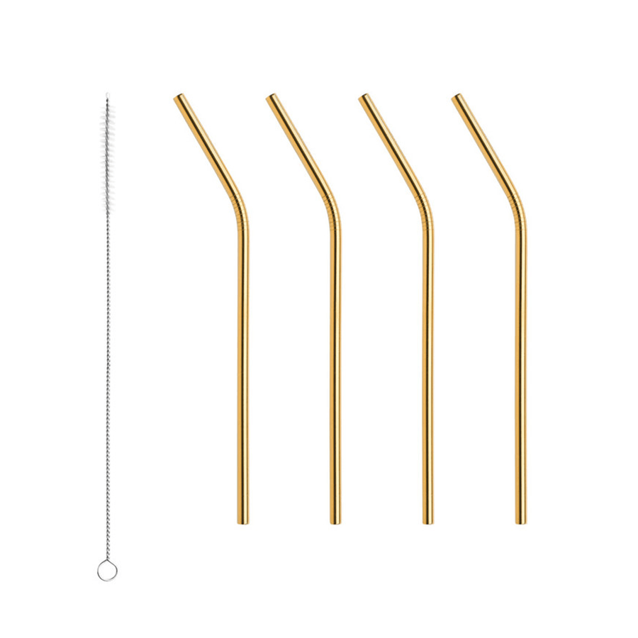 Peak Cocktail Straws - Set of 4 - Resonant- Orrefors