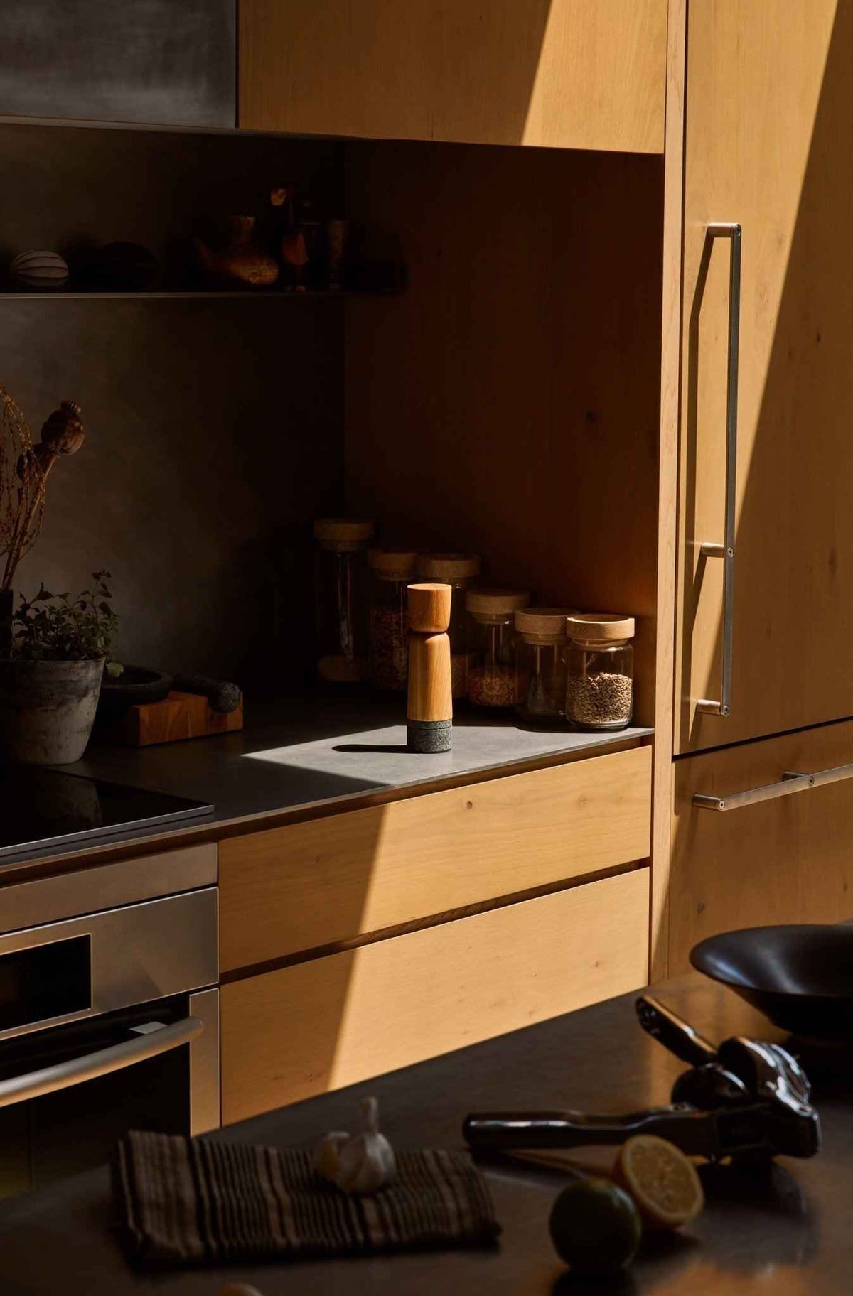 Stone Pepper Mill - Resonant- Holcomb Studio