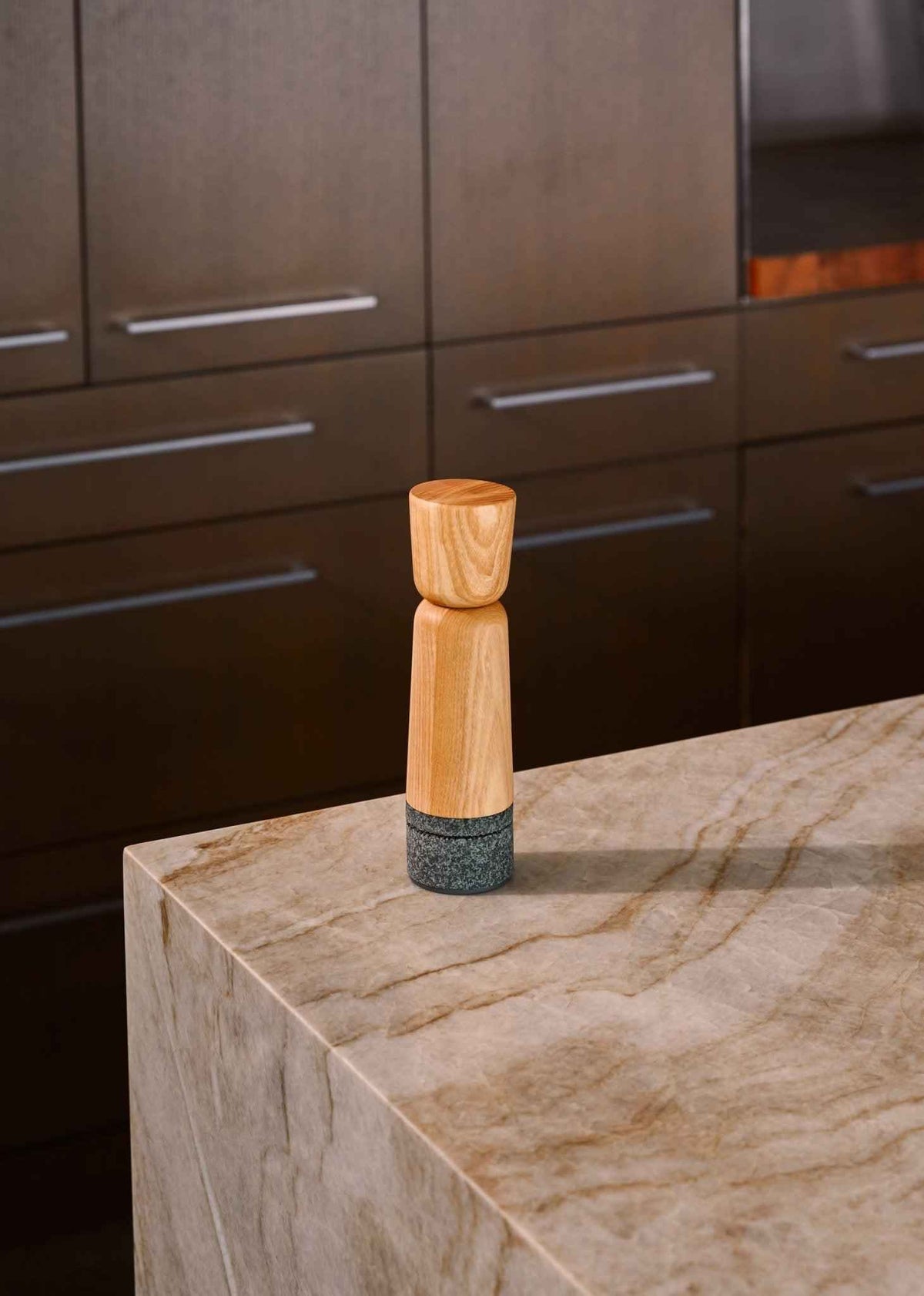 Stone Pepper Mill - Resonant- Holcomb Studio